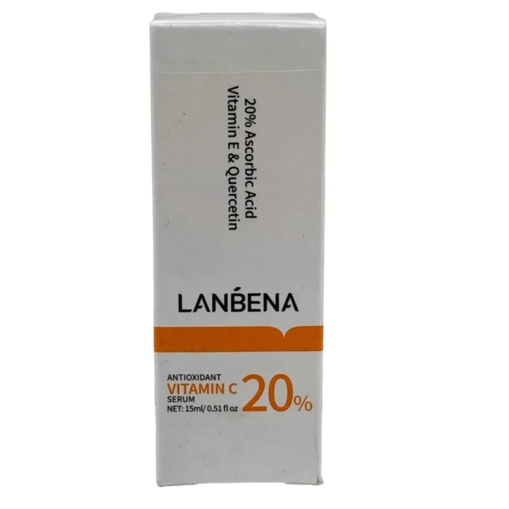 LANBENA 20% Ascorbic Acid Vitamin E & Quercetin, 20% Vitamin C Face‎ Serum NIB